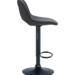 CLP Barkruk Camden Kunstleer - zwart