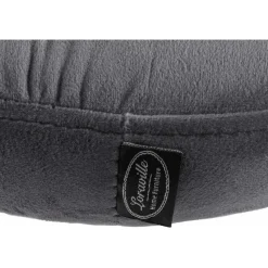 CLP Barkruk Ponte zwart Frame - Fluweel - donkergrijs