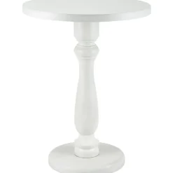 CLP Bijzettafel Adamsville Hout - antiek/wit