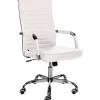 CLP Bureaustoel Amadora Kunstleer - wit