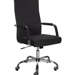CLP Bureaustoel Amadora Stof - zwart