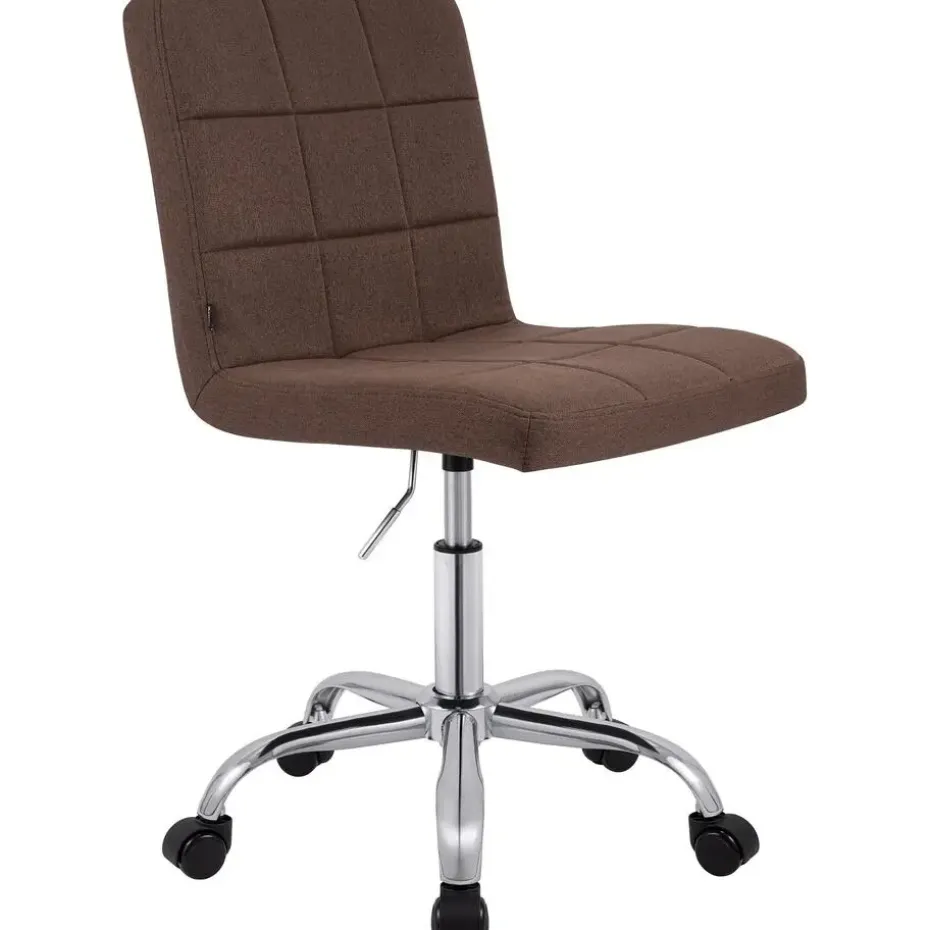 CLP Bureaustoel Darfield Stof - bruin