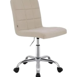 CLP Bureaustoel Darfield Stof - creme