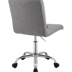 CLP Bureaustoel Darfield Stof - grijs