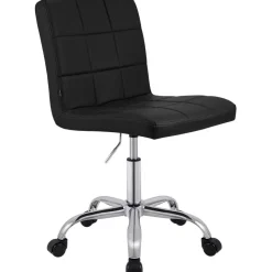 CLP Bureaustoel Darfield Kunstleer - zwart