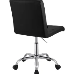 CLP Bureaustoel Darfield Kunstleer - zwart