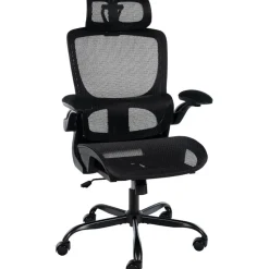 CLP Bureaustoel Kaylee zwart Frame - Kunststof - zwart