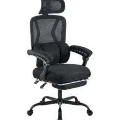 CLP Bureaustoel Liberton zwart Frame - Kunststof - zwart