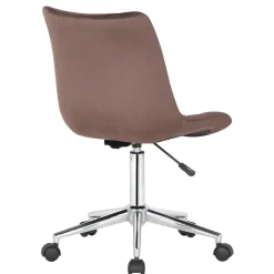 CLP Bureaustoel Medford Fluweel - bruin
