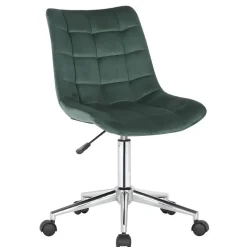 CLP Bureaustoel Medford Fluweel - groen