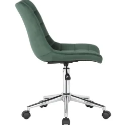 CLP Bureaustoel Medford Fluweel - groen