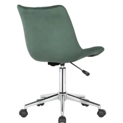 CLP Bureaustoel Medford Fluweel - groen