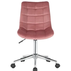CLP Bureaustoel Medford Fluweel - roze