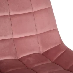 CLP Bureaustoel Medford Fluweel - roze