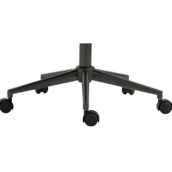 CLP Bureaustoel Nampa zwart Frame - Kunstleer - cognac