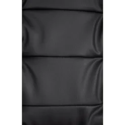 CLP Bureaustoel Oxygen chroom Frame - Kunstleer - zwart