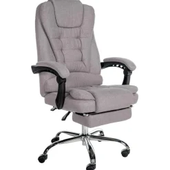 CLP Bureaustoel Oxygen Stof - grijs