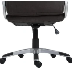 CLP Bureaustoel Texas V2 grijs Frame - Stof - donkergrijs