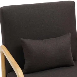 CLP Fauteuil Hibbing natura Frame - Hout - bruin