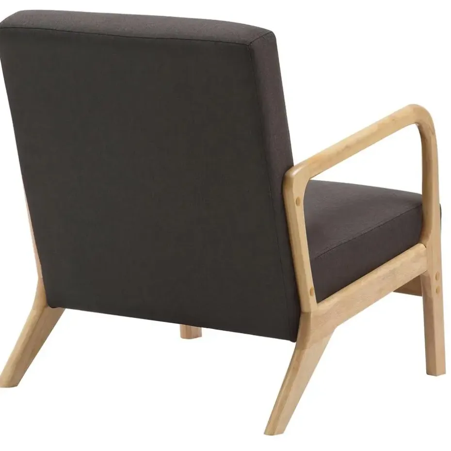 CLP Fauteuil Hibbing natura Frame - Hout - bruin