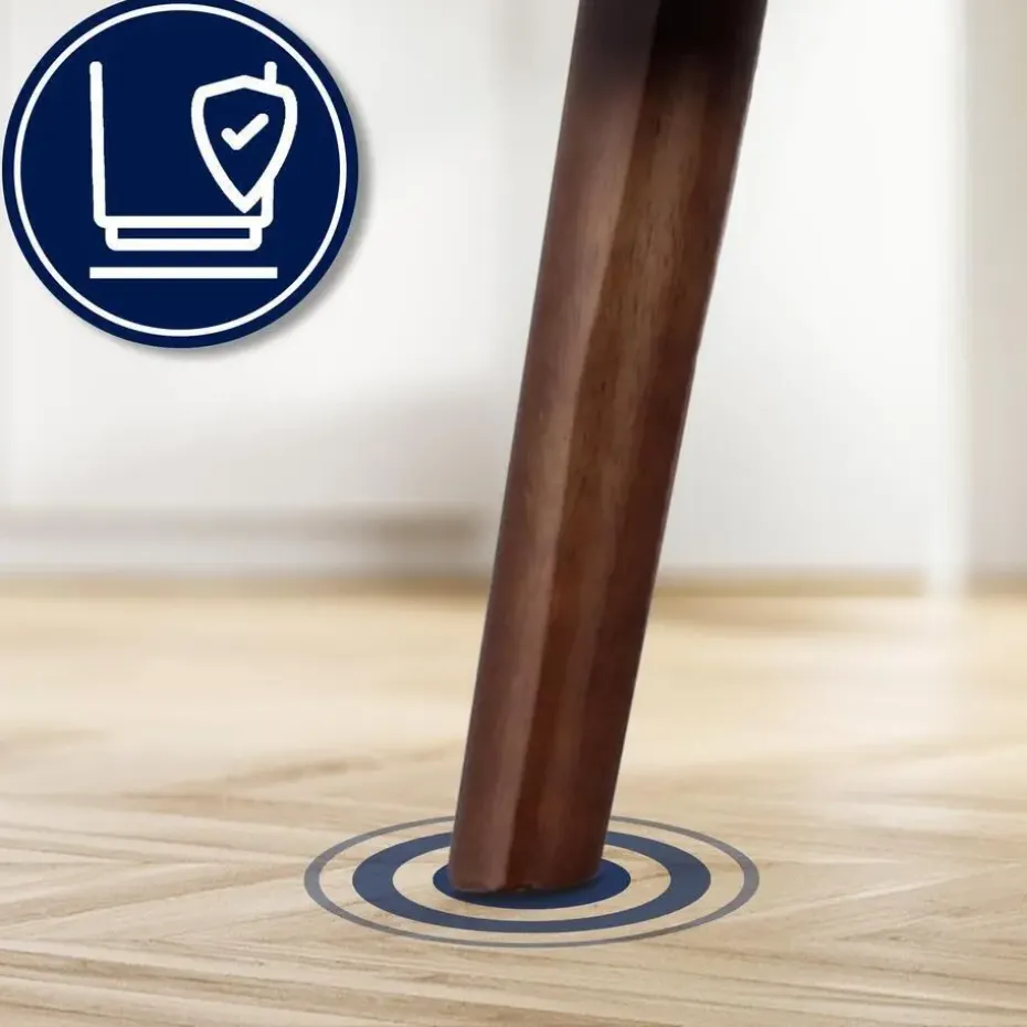 CLP Fauteuil Kioni bruin Frame - Ribstof - groen