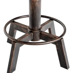 CLP Hocker Destin Kunstleer - bronzen