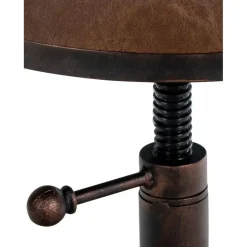 CLP Hocker Destin Kunstleer - bronzen