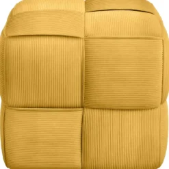 CLP Hocker Forinta Ribstof - geel