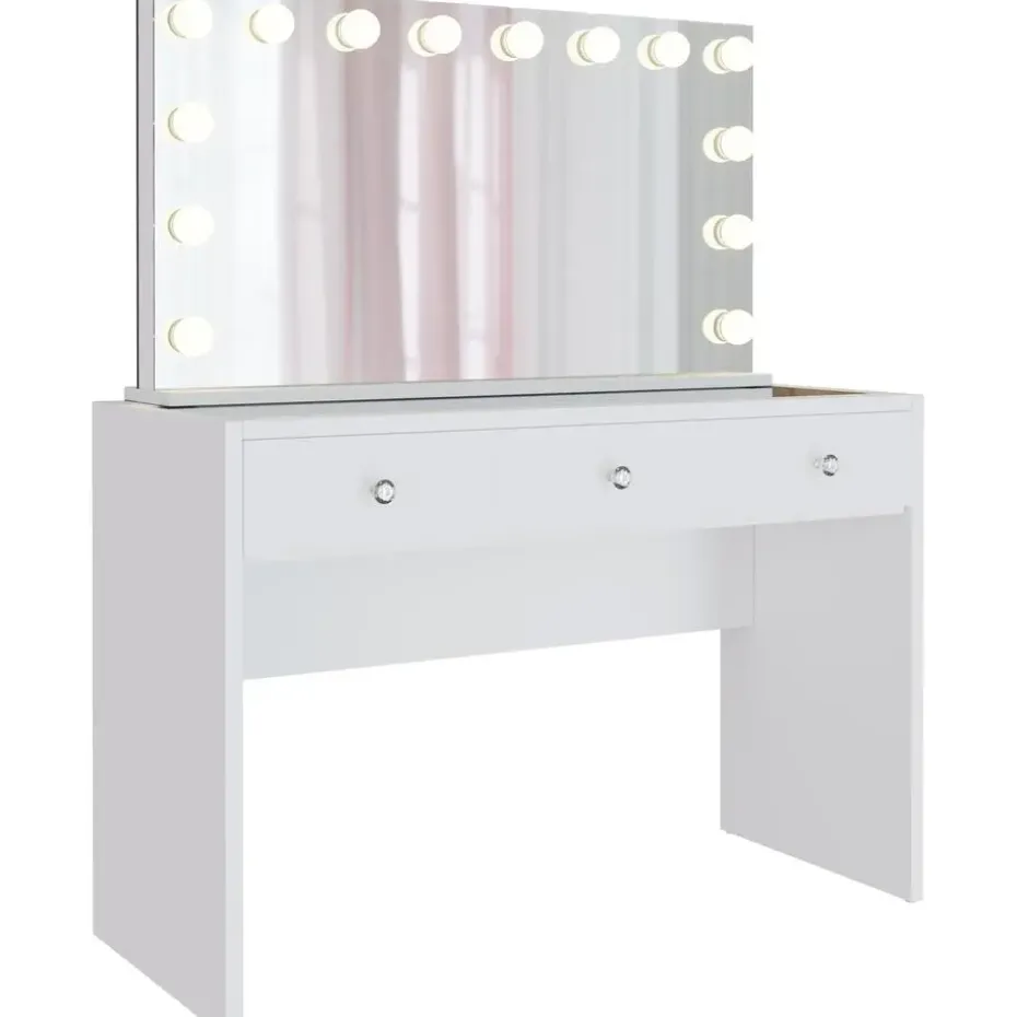 CLP Kaptafel Nettie wit Frame - Hout - wit