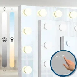 CLP Kaptafel Nettie wit Frame - Hout - wit