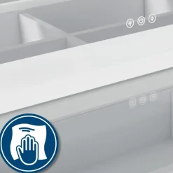 CLP Kaptafel Tiline wit Frame - Hout - wit