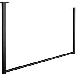 CLP Kledingrek Fenton 60x100x7 cm - zwart