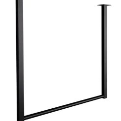 CLP Kledingrek Fenton 60x60x7 cm - zwart