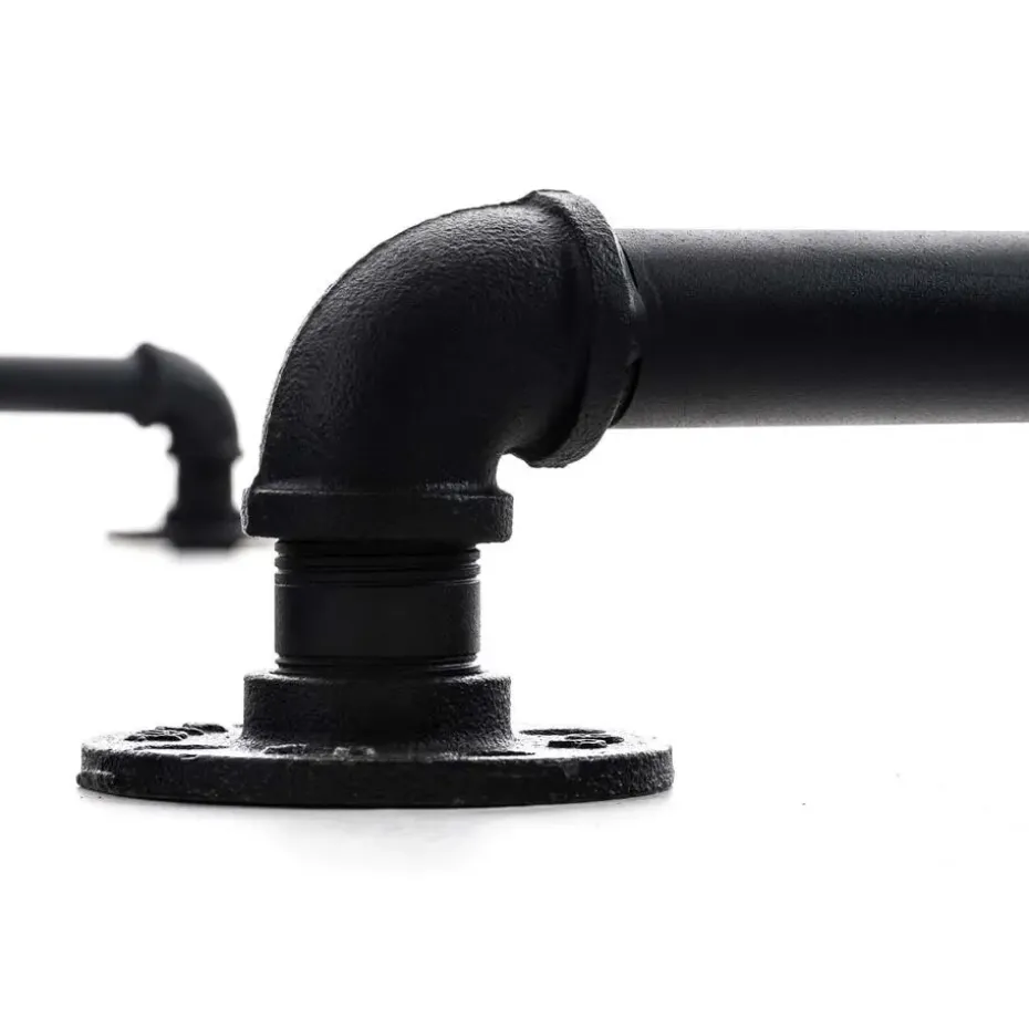 CLP Kledingrek Jersey 150x150x55 cm - zwart