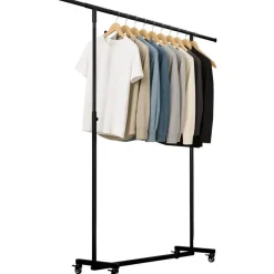 CLP Kledingrek Soran 120x120x50 cm - zwart