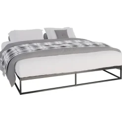 CLP Metalen bed Scala 200x180x25 cm - Zwart