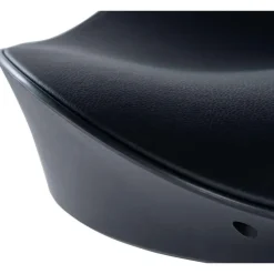 CLP Set van 2 Barkruk Alisson zwart Frame - Kunstleer - zwart