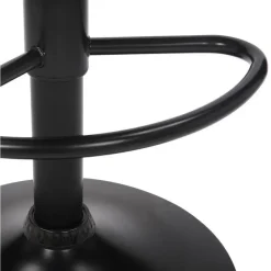 CLP Set van 2 Barkruk Feni zwart Frame - Fluweel - groen