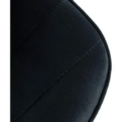 CLP Set van 2 Barkruk Lex mat zwart Frame - Fluweel - zwart