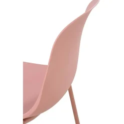 CLP Set van 2 Tuinstoel Hardin Kunststof - roze