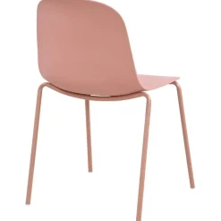 CLP Set van 2 Tuinstoel Hardin Kunststof - roze