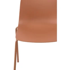 CLP Set van 2 Tuinstoel Hardin Kunststof - terracotta