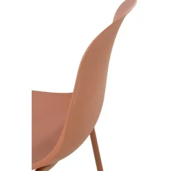 CLP Set van 2 Tuinstoel Hardin Kunststof - terracotta