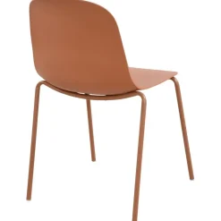 CLP Set van 2 Tuinstoel Hardin Kunststof - terracotta