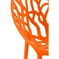 CLP Set van 2 Tuinstoel Hope Kunststof - oranje