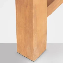 CLP Teakbank Teakbank 120 cm mit Abdeckhaube 120 cm