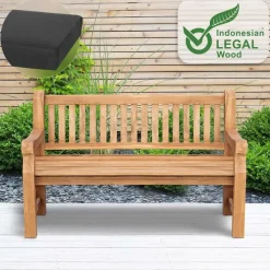 CLP Tuinbank Jackson V2 150 cm - donkergrijs