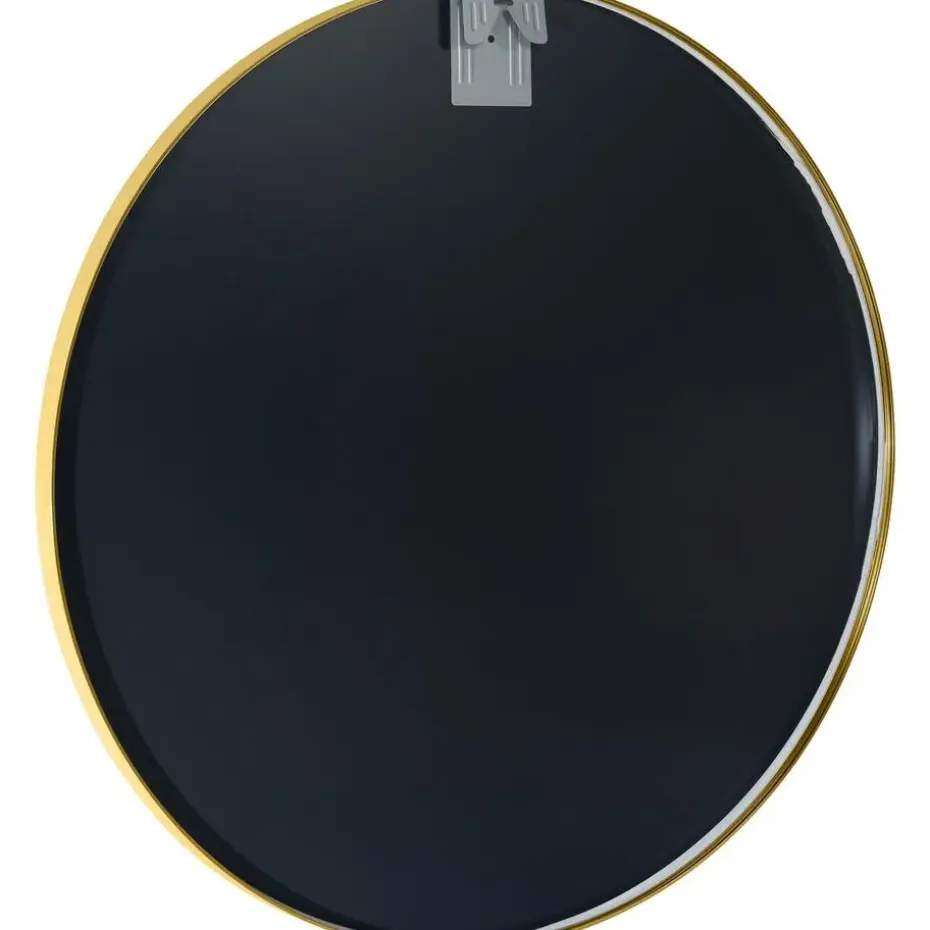 CLP Wandspiegel Elsie rond - Metaal - goudglans - 80cm