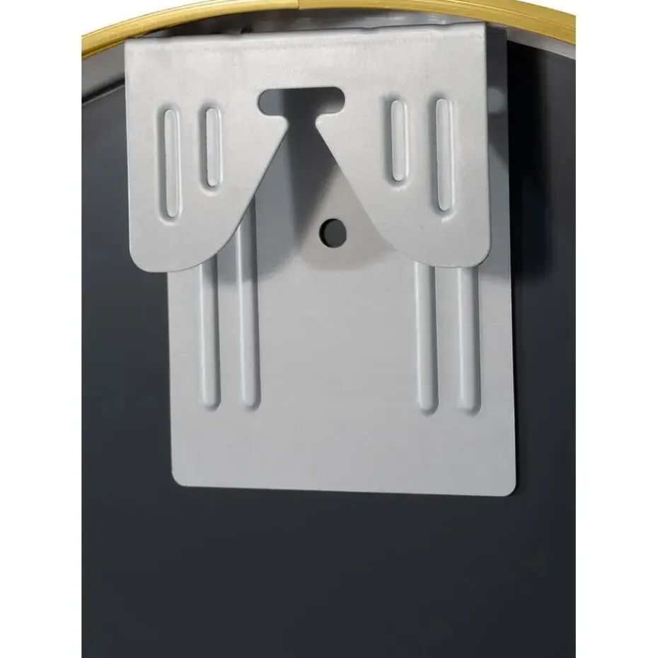 CLP Wandspiegel Elsie rond - Metaal - goudglans - 80cm