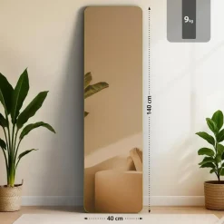 CLP Wandspiegel Gurnee vierkant - Glas - goudglans